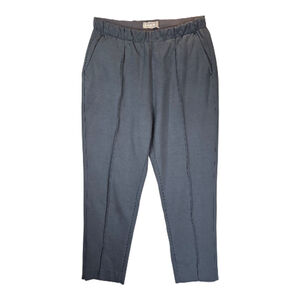 Everlane Front Seam Knit Ankle The Dream Pants Womens L Pull On Stretch Gray